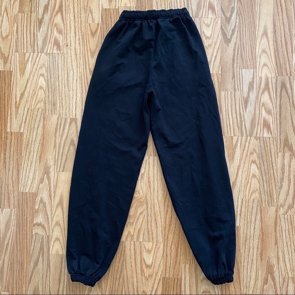 BOYS LIE CLASSIC V2 BLACK SWEATPANTS SZ SMALL - Picture 6 of 10